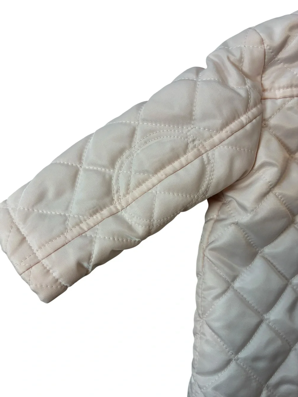 🎀 Burberry Pink Quilted Baby Jacket 6 Months